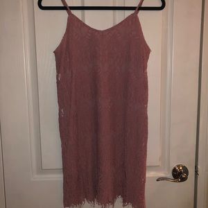 Lace Pink Dress